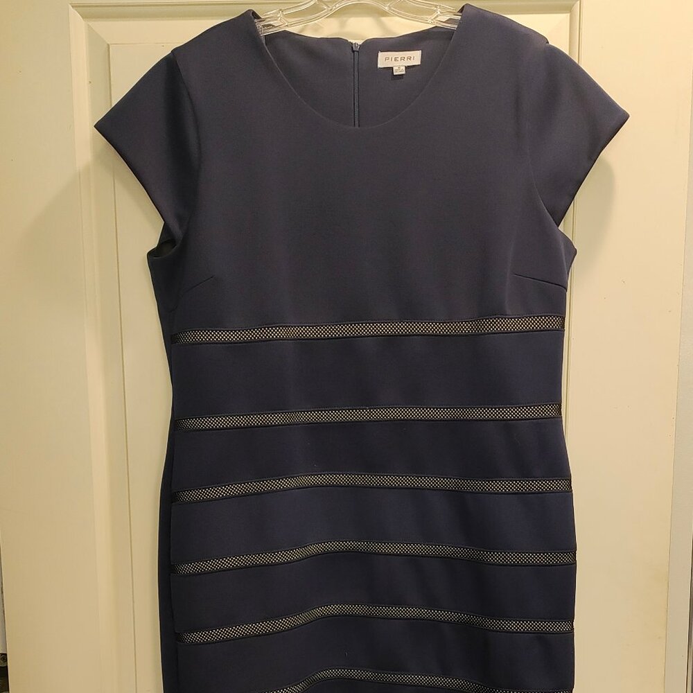 Pierri New York Navy Blue Dress Size 16